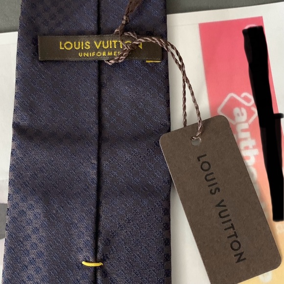 Authentic Louis Vuitton Uniform Tie - Picture 3 of 5